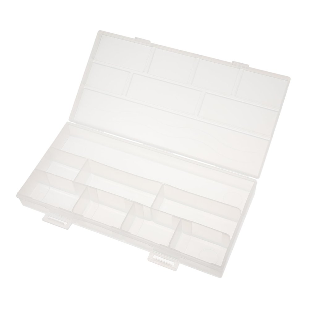 HAKIDZEL Hairdresser's Storage Solution Stylist Tray Box Hair Accessories Organizer Comb Clip Storage Hairdressing Box Color