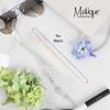 Carved Wooden Hair Sticks Set, Traditional Hair Chopsticks, 7 inches, 2 Pack, Vintage Style (White) view 3
