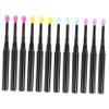 CALLARON Silicone Lip Brush Set Lid 12Pcs Multi-Purpose Makeup Applicators for Lip Gloss and Eyeshadow Soft Silicone Material for Makeup Enthusiasts view 1