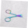 MERRYHAPY 3pcs Stainless Steel Eyebrow Scissors for Women Men Brow Tool for Shaping Trimming Comb Razor view 4