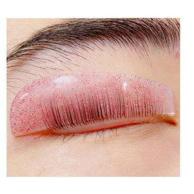 Asian Flat Shields 1mm Thin Lash Lift Pad For NO.1 Perm Soften Eyelashes 100% Korean Glueless Pads Glueless Lash Lifting Shield For Salon Usage Flatter Rods For Perming Lashes Thoroughly (Hot Pink)