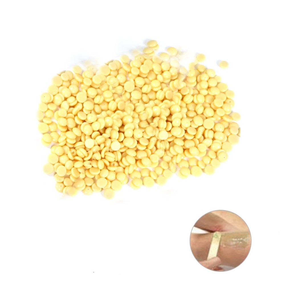 LIFKOME 100g Painless Hair Removal Hard Wax Beans No Strips Required Suitable for All Skin Types Easy to Use Safe Material for Facial Hair Removal
