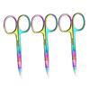 Happyyami 3pcs Eyebrow Trimmer Scissors Eyebrow Shears Stainless Steel for Grooming Lightweight Portable view 1