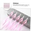 BIUDECO 10pcs Manicure Tools Nail Buffer Nail Art Tools for for Scraper Dead Skin Forks Trimmers Scissors view 4