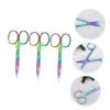 Baluue 3pcs Professional Eyebrow Scissors Mens Brow Shaping Scissors Brow Trimming Tool view 4