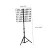 SAFIGLE Height Adjustable Hair Braiding Rack Hair Separator Stand for Easy Braiding Freestanding Design Use and Styling view 2