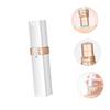 Gogogmee Women's Rechargeable Body and Facial Hair Trimmer Painless Eyebrow and Lip Hair Removal Device Portable and Compact for Travel view 2
