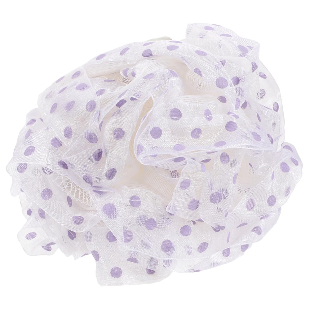PACKOVE 2pcs Large Dot Bath Flower Shower Loofah Body Exfoliating Sponge Bath Scrubber Adorable Bathing Tool