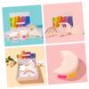 COLLBATH Rainbow Explosion Bath Salt Balls Set 4Pcs Colorful Cloud and Star Bath Salt Balls Essential Oils for Boys and Girls and Adults view 4