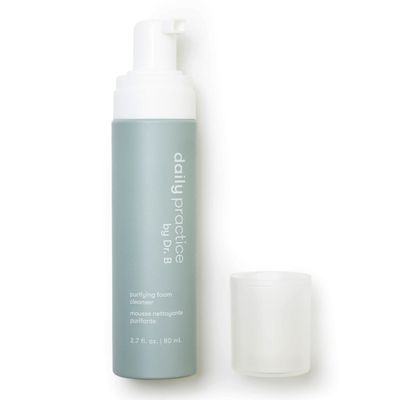 Daily Practice Dr. B Purifying Foam Cleanser - Gentle Eyelid Cleanser & Eyelash Wash for Sensitive & Dry Eyes, Blepharitis Treatment - Ophthalmologist-Created, Paraben/Phthalate/SLS-Free - 2.7 fl oz