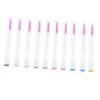 FOYTOKI 10pcs Eyelash Brush Applicators with Tube Crystal Wand Makeup Tool for Women for Separating Lashes Eyebrows Easy Grip Handle for Travel Daily Use view 1