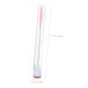 FOYTOKI 10pcs Eyelash Brush Applicators with Tube Crystal Wand Makeup Tool for Women for Separating Lashes Eyebrows Easy Grip Handle for Travel Daily Use view 2