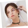 FOYTOKI 10pcs Eyelash Brush Applicators with Tube Crystal Wand Makeup Tool for Women for Separating Lashes Eyebrows Easy Grip Handle for Travel Daily Use view 3