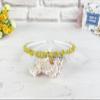 Yellow Quartz summer headband, Beach wedding beaded hair crown, Yellow crystals headpiece, Summer wedding stones hair accessories, Bling gemstones bridal hair piece, Women thin headband for Prom, Bridesmaid hair jewelry, Beach tiara crown (Design #5) view 2