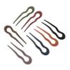 Ipetboom 7pcs u Shaped French Hair Matte Finish Hair Bun Sticks for Women Non- Colors for Stylish Updos and Chignons view 1