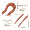 Ipetboom 7pcs u Shaped French Hair Matte Finish Hair Bun Sticks for Women Non- Colors for Stylish Updos and Chignons view 3