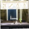 Garneck Makeup Organizer Stand for Vanity Corner Multi Skincare and Perfume Storage Convenient Brush Holder for Bathroom Countertop view 3