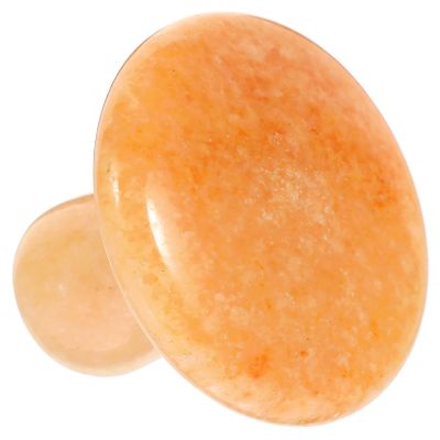 FOMIYES Face Roller Beauty Massager Jade Beauty Stone Mushroom Design Handheld Facial Massage Tool