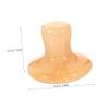 FOMIYES Face Roller Beauty Massager Jade Beauty Stone Mushroom Design Handheld Facial Massage Tool view 2