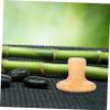 FOMIYES Face Roller Beauty Massager Jade Beauty Stone Mushroom Design Handheld Facial Massage Tool view 3