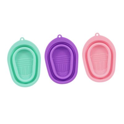 Beatifufu 3PCS Silicone Makeup Brush Cleaning Pads Rinsing Cushion Portable Cleansing Mat for Cosmetic Brushes for Beauty Tools and Blender Sponges