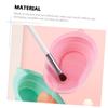 Beatifufu 3PCS Silicone Makeup Brush Cleaning Pads Rinsing Cushion Portable Cleansing Mat for Cosmetic Brushes for Beauty Tools and Blender Sponges view 3