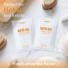 BFZMSLY 200 Pack Travel Size Body Wash Packets Bulk (0.35oz, White Tea Scent)  Mini Individual Pack TSA Approved Toiletries for Guest Body Wash for Hotels, Airbnb, Travel & Hospitality view 3