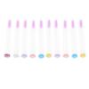 EPIGEIST 10pcs Eyelash Brush Lash Extensions Spoolies Beauty Eyelash Makeup Applicator Portable Lightweight Clean Storage Tube view 1