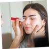 Healvian 3pcs Portable Lip Brush Applicator Cover for Women Lightweight Lip Gloss Applicator for Travel Makeup for Lipstick and Concealer Application view 4