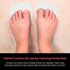Professional 60Pairs Spray Tan Feet Pads - Disposable Foam Feet Protectors for Tanning Hygienic & Comfortable Feet for Spray Tanning - Spray Tan Foot Covers for Tanning Tent (White) view 3