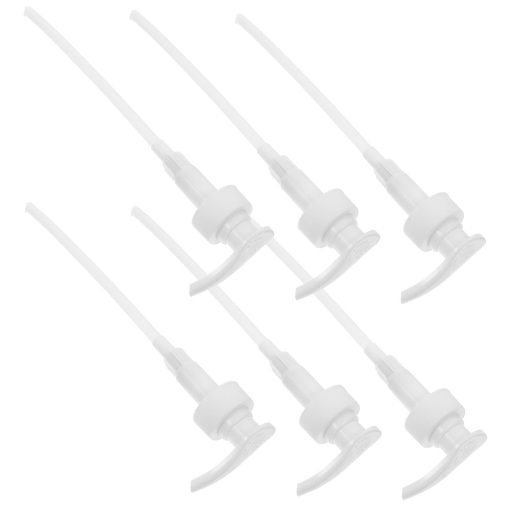 Homoyoyo 6pcs Dishwashing Dispenser Pump 32/ Teeth Plastic Pump -up Dispenser Pump Replacement Hand Pumps