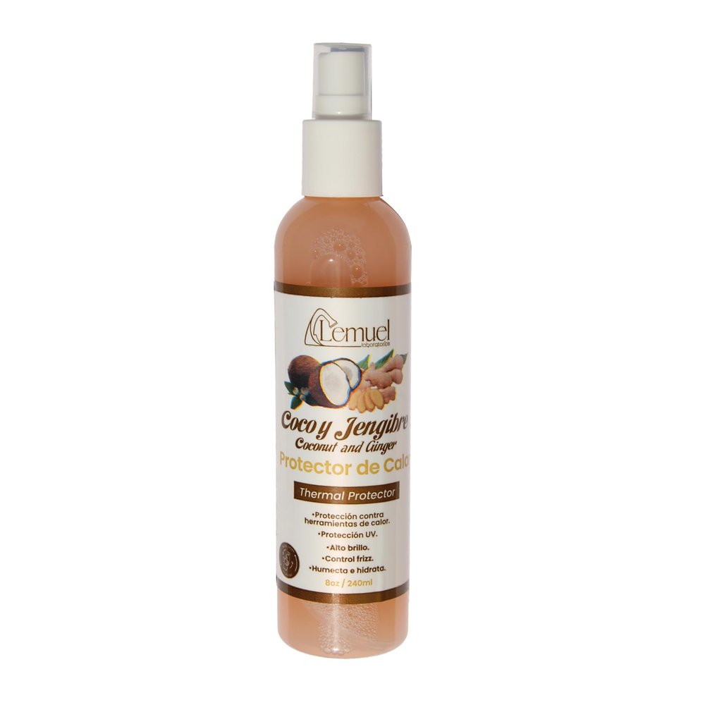 Lemuel COCO Y JENGIBRE THERMAL PROTECTOR 8oz.