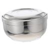 PartyKindom 1pc Wet Shave Cup Shaving Foam Container Lidded Bubble Bowl Sturdy Shaving Soap Holder Practical for Home Salon Use view 1