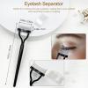 Eyebrow and Eyelash Tool Set of 3 - Lash Separator, Lash Spoolie, Brow Comb - Professional Eye Makeup Kit view 2
