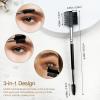 Eyebrow and Eyelash Tool Set of 3 - Lash Separator, Lash Spoolie, Brow Comb - Professional Eye Makeup Kit view 3