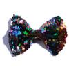 10Pcs 13cm Reversible Sequin Bow Boutique Shinny Bowknot Hairgrips Women Hair Barrettes Accessories (10Pcs Blue, With Clip) view 4