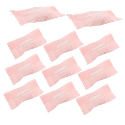 Hoement 50 Pack Single Use Face Towels Fuzzy Hand Towels for Drying Portable for Travel Beauty Salon