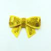 20Pcs 5cm DIY Shiny Sequin Bows Knot Fashion Applique Bows For Hair Accessories (20Pcs Red, With Clip) view 4