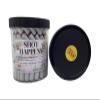 21st Birthday "Shot Happens"  Affirmation Jar with 60 Hilarious Truths About Adulthood, Big Dreams & Bad Decisions, Bar Scene, College Life (Steel Grey) view 1