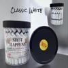 21st Birthday "Shot Happens"  Affirmation Jar with 60 Hilarious Truths About Adulthood, Big Dreams & Bad Decisions, Bar Scene, College Life (Steel Grey) view 2
