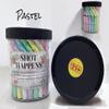 21st Birthday "Shot Happens"  Affirmation Jar with 60 Hilarious Truths About Adulthood, Big Dreams & Bad Decisions, Bar Scene, College Life (Steel Grey) view 4