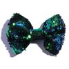 10Pcs 13cm Reversible Sequin Bow Boutique Shinny Bowknot Hairgrips Women Hair Barrettes Accessories (10Pcs AB, With Clip) view 2