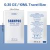 40 Set Travel Size Toiletries Set, Shampoo, Body Wash, Conditioner (0.35oz Each, 3-in-1 Toiletry Kits, White Tea Scent)  Bulk Hotel Amenities for Guests, Airbnb, Motels, Vacation Rentals view 2