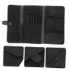 PartyKindom Compact Barber Kit Scissor Holder Stylist Case Salon Tray Barber Suitcase Scissor Organizer Hair Styling Tool Pouch view 3