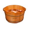 Natural Wooden Footbath Bucket,Oak Foot Bath Foot Bath Bucket,Bathroom Tub Foot Wash Bucket,Household Natural Thicken Foot Basin,Portable Foot Bath Bowl & Pedicure Tub Lofty Ambition Hopeful to p view 1