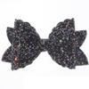 10Pcs 8CM Glitter Leather Hair Bow With Fully Covered For Hair Clips Bowknot Boutique Hair Bows For Headbands (10Pcs Lime, With No Clip) view 2