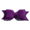 10Pcs Felt Hair Bow Accessories, 9.2 cm, Non-Woven Fabric For Headbands (10Pcs Purple, With No Clip) view 1