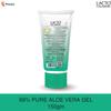 Lac"to Calamine Aloe Vera Gel For Face | 150g | Moisturizer For Face With 99% Pure Natural AloeVera, Vitamin E & Glycerin For Hydrating Skin, Body & Hair | No Parabens, No Sulphates view 2
