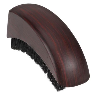 Healvian Robust Boar Bristle Beard Brush for Men for Hair Beard Grooming Portable Travel Comfortable Grip for Styling