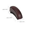 Healvian Robust Boar Bristle Beard Brush for Men for Hair Beard Grooming Portable Travel Comfortable Grip for Styling view 2